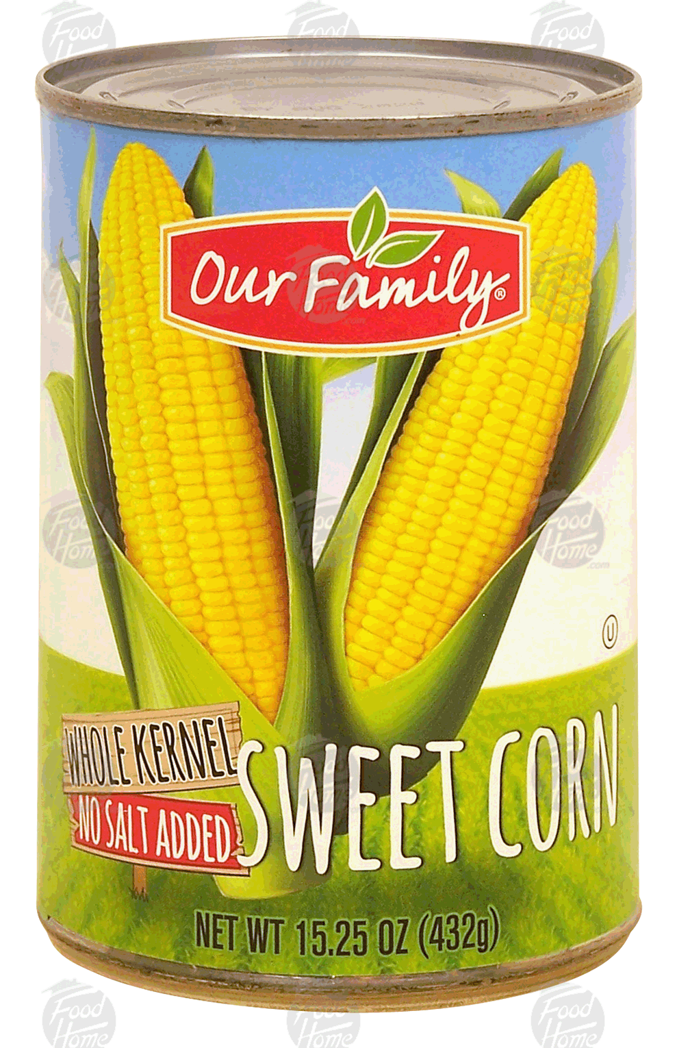 Our Family  sweet corn, whole kernel, no salt added Full-Size Picture